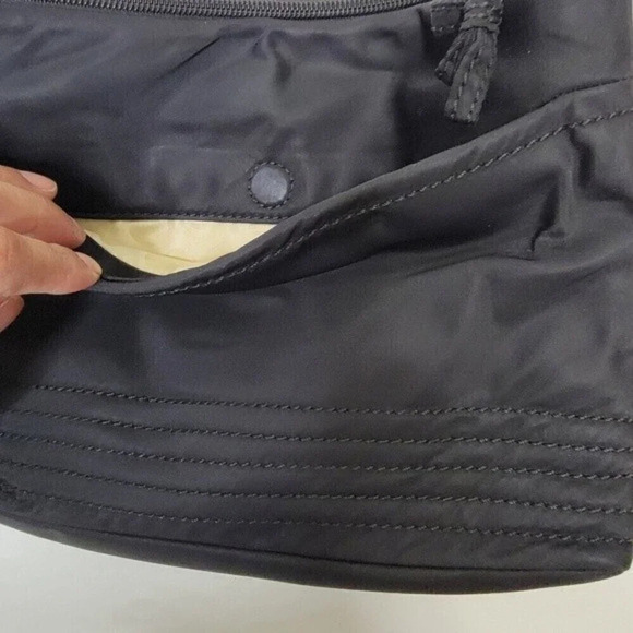 𝅺KATE Spade New York Nylon Shoulder Bag Black - Picture 9 of 11